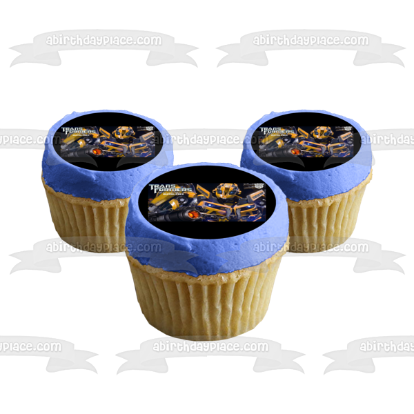 Transformers Dark of the Moon Bumblebee Autobots Edible Cake Topper Image ABPID00421