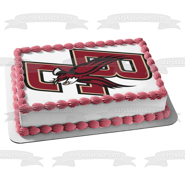 Imagen comestible para decoración de tarta con el logotipo de los Boston College Eagles ABPID00477 