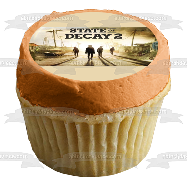 Imagen comestible para decoración de tarta de State of Decay 2 Zombies ABPID00667 