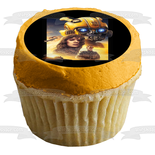 Bumblebee Movie Dropkick and Shatter Imagen comestible para decoración de tarta ABPID00808 