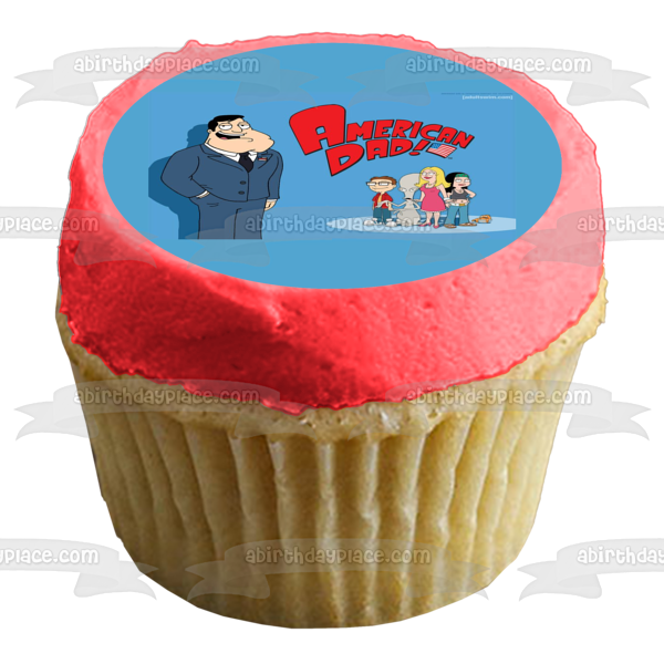 American Dad Stan Smith Francine Hayley Steve and Roger Edible Cake Topper Image ABPID01046