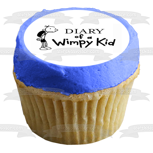 Imagen comestible para decoración de tarta del diario de un niño debilucho Greg Heffley ABPID01409 