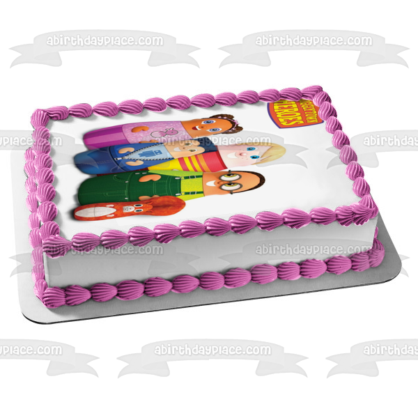 Higglytown Heros Eubie Wayne Twinkle Kip y Fran Imagen comestible para decoración de tarta ABPID01447 