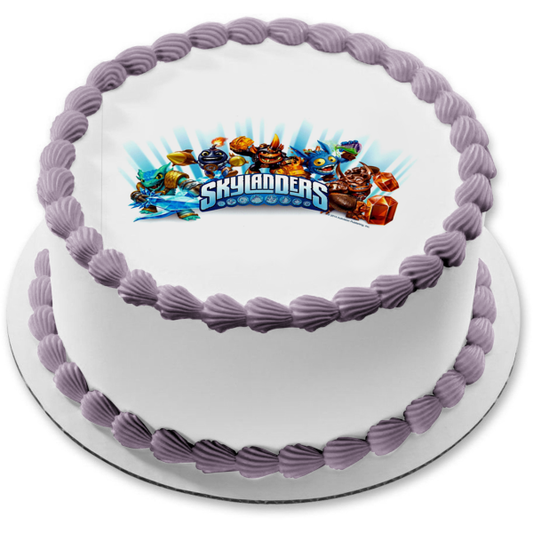 Skylanders Blades Pop Fizz Wallop Edible Cake Topper Image ABPID01584