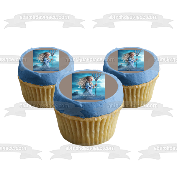 Imagen comestible para decoración de tarta Aquaman Queen Atlanta ABPID01586 