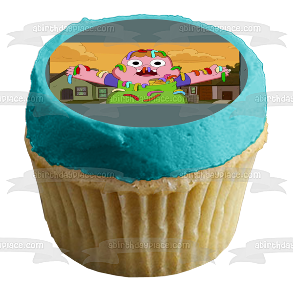 Imagen comestible para tarta con momia de goma de Clarence ABPID01847 