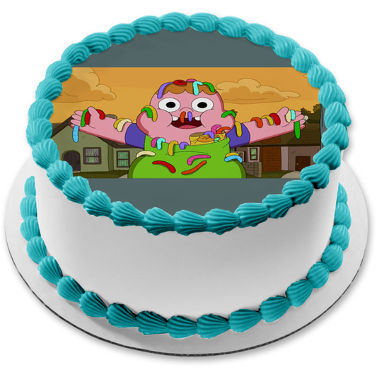 Imagen comestible para tarta con momia de goma de Clarence ABPID01847 