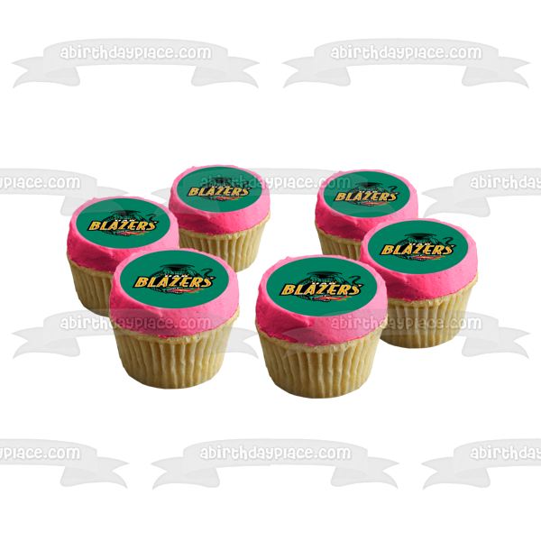 Uab Blazers Logo Dragon Breathing Fire Edible Cake Topper Image ABPID03175