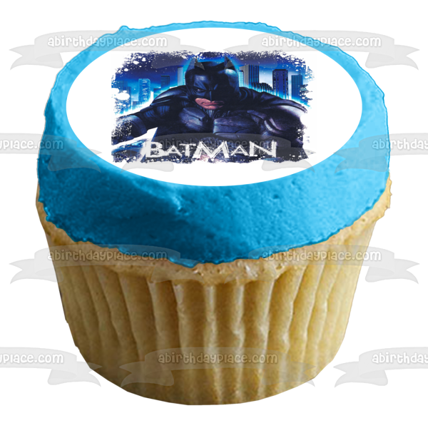 Batman Dark Knight Bruce Wayne - Adorno comestible para tarta, imagen ABPID03234 