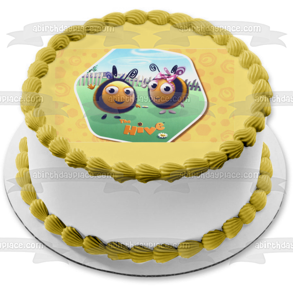 Imagen comestible para decoración de tarta de The Hive Buzzbee y Rubee ABPID03287 