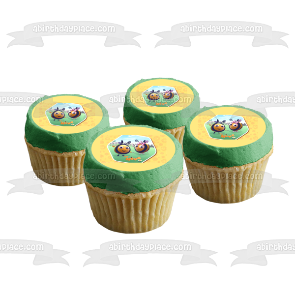 Imagen comestible para decoración de tarta de The Hive Buzzbee y Rubee ABPID03287 