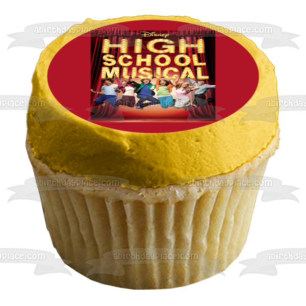 Imagen comestible para tarta de High School Musical Troy Bolton Sharpay Evans y Chad Danforth ABPID03586 