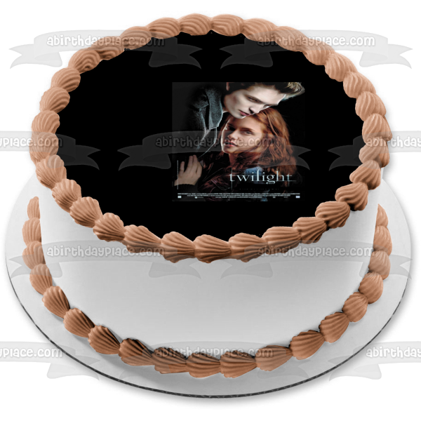 Imagen comestible para tarta de Crepúsculo Bella Swan y Edward Cullen Vampiro ABPID03475 