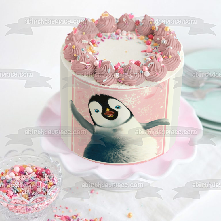 Happy Feet 2  Erik Dancing Edible Cake Topper Image ABPID03624