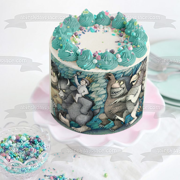 Where the Wild Things Are Max Edible Cake Topper Image ABPID03852