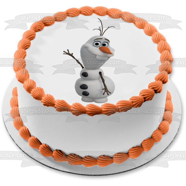 Imagen comestible para decoración de tarta de Frozen Olaf ABPID03980 