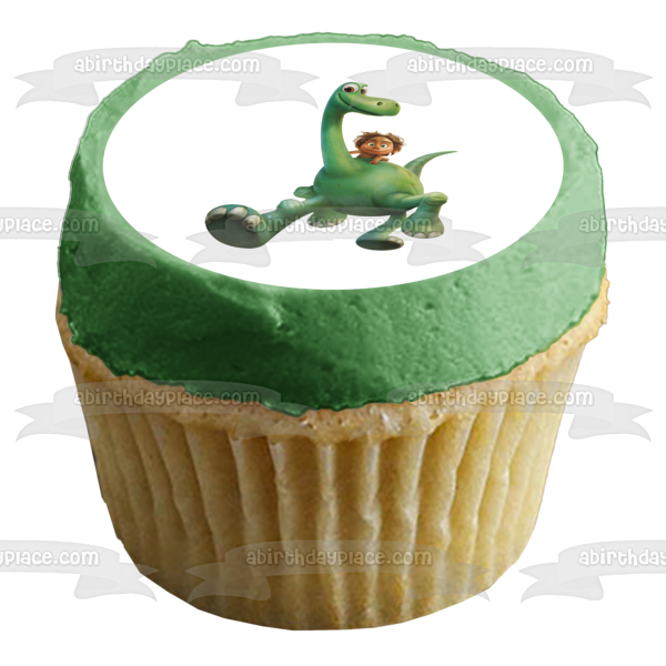 The Good Dinosaur Spot and Arlo Edible Cake Topper Image ABPID03985