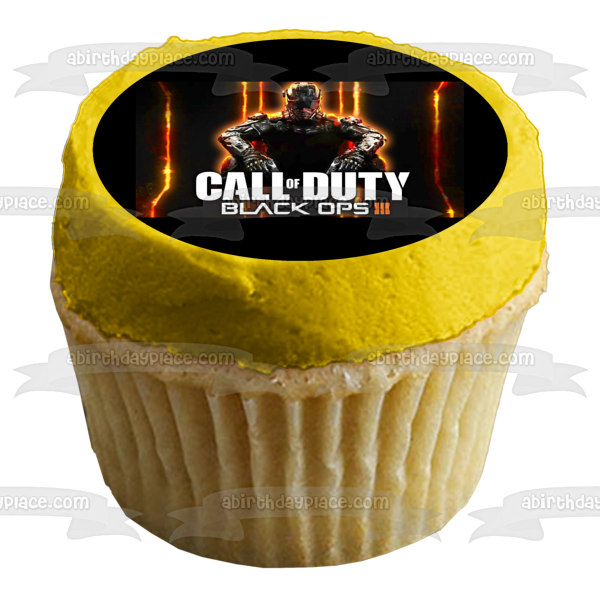 Imagen comestible para decoración de tarta de Call of Duty Black Ops 3 ABPID04059 