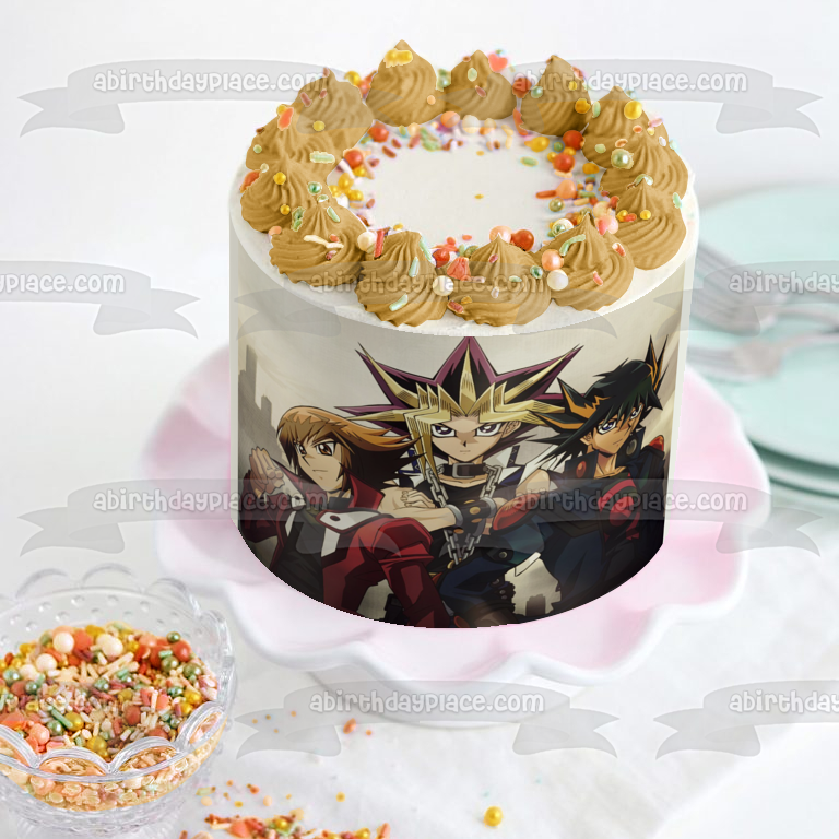 Yu-Gi-Oh! Yami Yugi Faraón y Atem Imagen comestible para decoración de tarta ABPID04090 