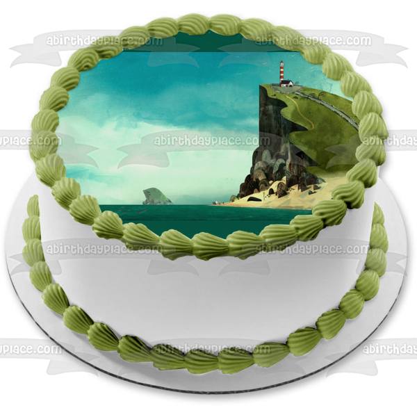 Song of the Sea Lighthouse Edible Cake Topper Image ABPID04334