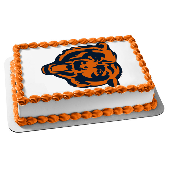 Imagen comestible para tarta con logotipo de los Chicago Bears de la NFL ABPID04511 