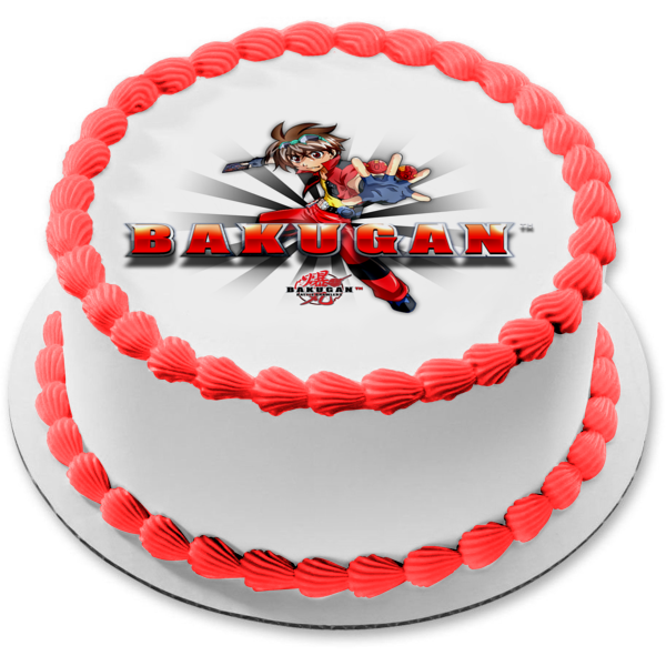 Bakugan Battle Brawlers Dan Kuso Edible Cake Topper Image ABPID04563