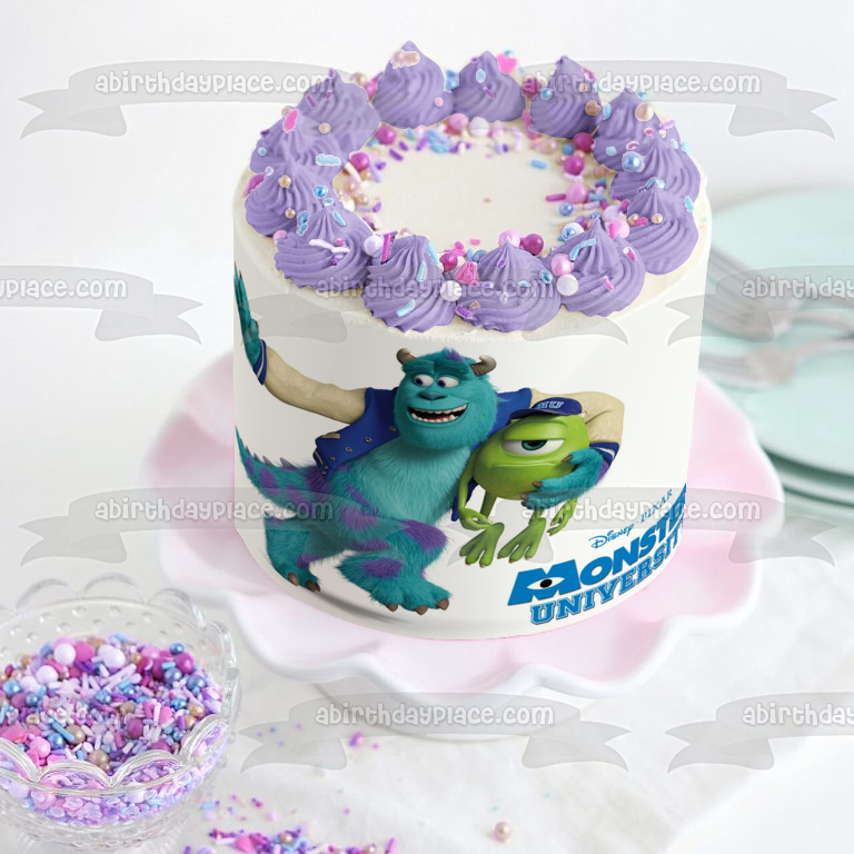 Monsters Inc. Mike and Sully Cake