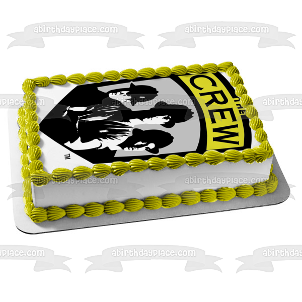 The Crew Columbus Crew Soccer Club American Professional Soccer Club First Logo 1996-2014 Edible Cake Topper Image ABPID04624