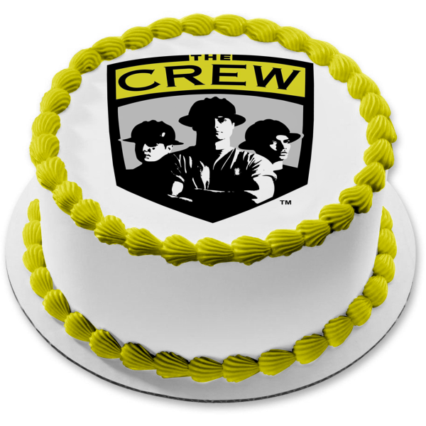 The Crew Columbus Crew Soccer Club American Professional Soccer Club First Logo 1996-2014 Edible Cake Topper Image ABPID04624