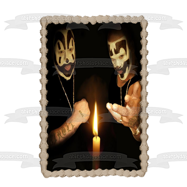 Insane Clown Posse Icp Violent J Shaggy 2 Dope Vela comestible para decoración de tartas Imagen ABPID04627 