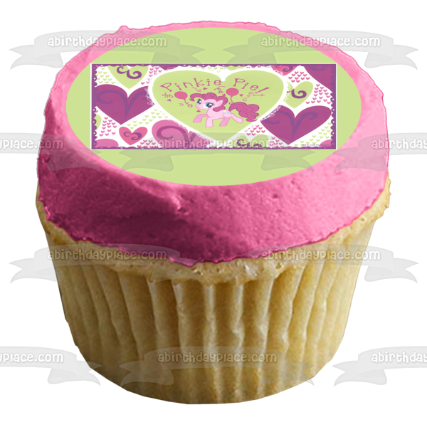 My Little Pony Pinkie Pie Edible Cake Topper Image ABPID04690