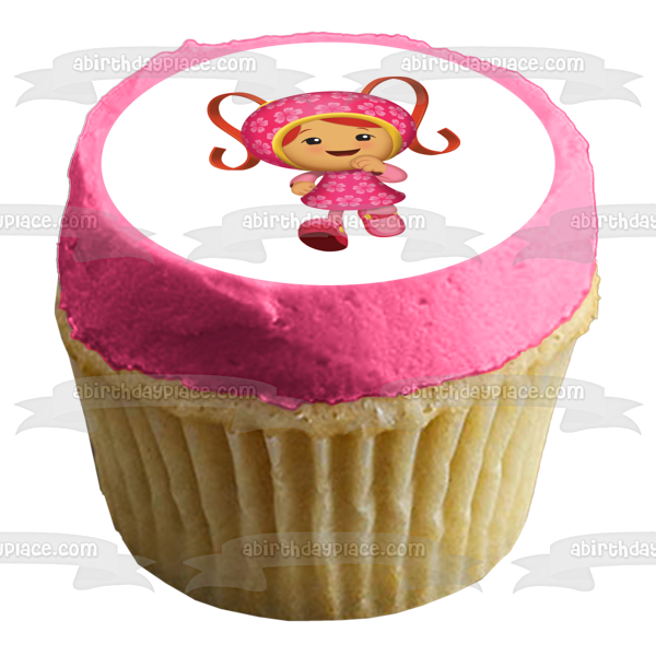 Team Umizoomi Millie Measure Pink Girl Edible Cake Topper Image ABPID04935