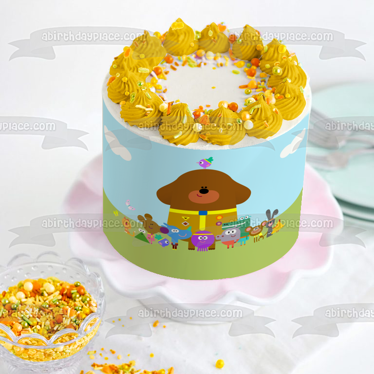 Hey Duggee Tag Betty and Roly Edible Cake Topper Image ABPID04865