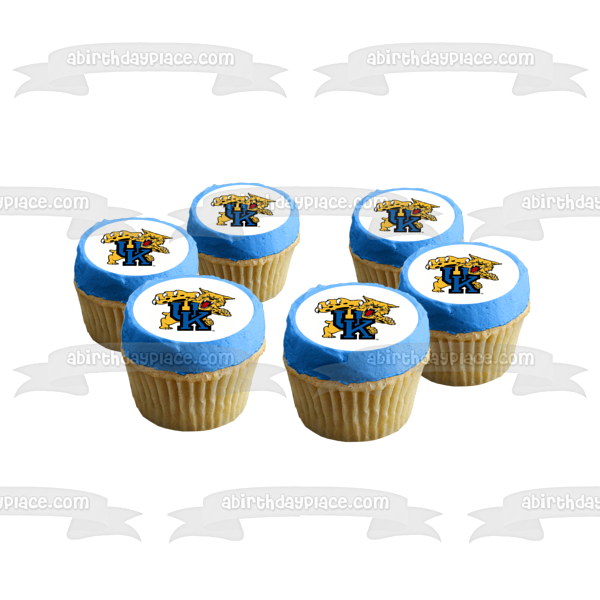 University of Kentucky Wildcats Logo Edible Cake Topper Image ABPID05011