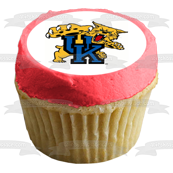 University of Kentucky Wildcats Logo Edible Cake Topper Image ABPID05011