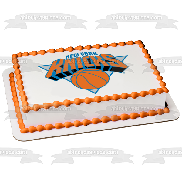 Imagen comestible para tarta con el logotipo de los New York Knicks de la NBA ABPID05261 