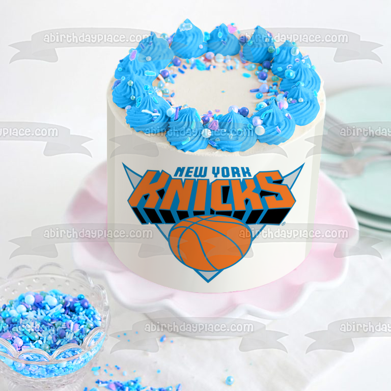 Imagen comestible para tarta con el logotipo de los New York Knicks de la NBA ABPID05261 