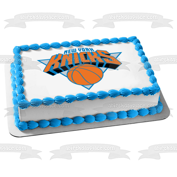 Imagen comestible para tarta con el logotipo de los New York Knicks de la NBA ABPID05261 