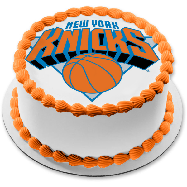 Imagen comestible para tarta con el logotipo de los New York Knicks de la NBA ABPID05261 