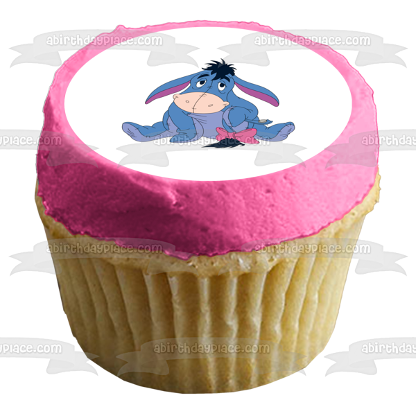 Imagen comestible para decoración de tarta de Winnie the Pooh Eeyore ABPID05289 