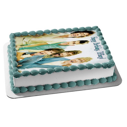 One Direction Niall Horan Liam Payne Harry Styles Louis Tomlinson y Zayn Malik Imagen comestible para decoración de tarta ABPID05393 