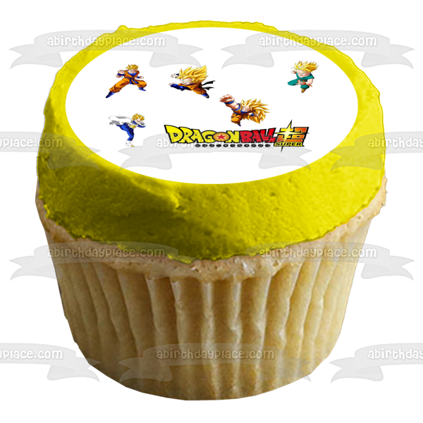 Imagen comestible para tarta de Dragon Ball Z Goku Vegete Gohan y Piccolo ABPID05592 