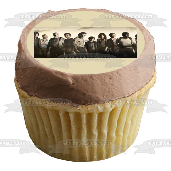 The Walking Dead Rick Morgan Daryl Maggie Carol y Hershel Imagen comestible para decoración de tarta ABPID05469 