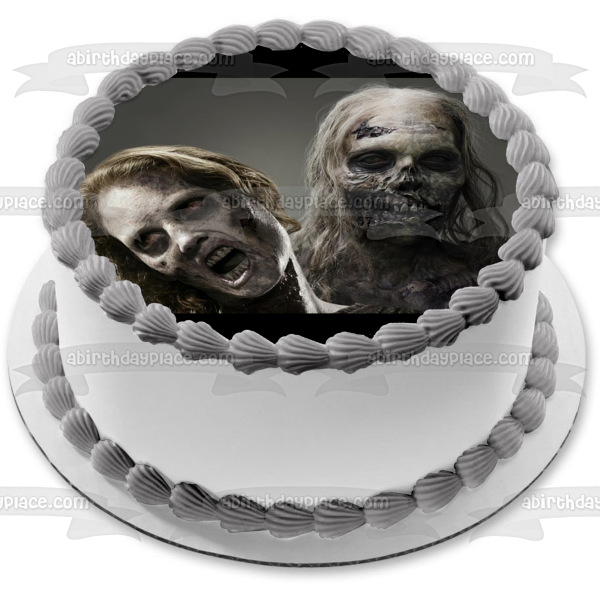 Imagen comestible para decoración de tarta de The Walking Dead Zombies ABPID05475 