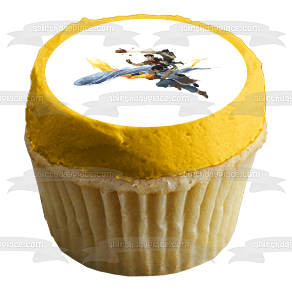 Avatar Legend of Korra Mako and Firebending Edible Cake Topper Image ABPID05719