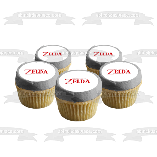 Imagen comestible para decoración de tarta con el logotipo de The Legends of Zelda ABPID05805 