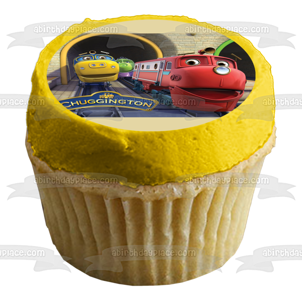 Chuggington and Friends Koko Wilson and Brewster Edible Cake Topper Image ABPID05826