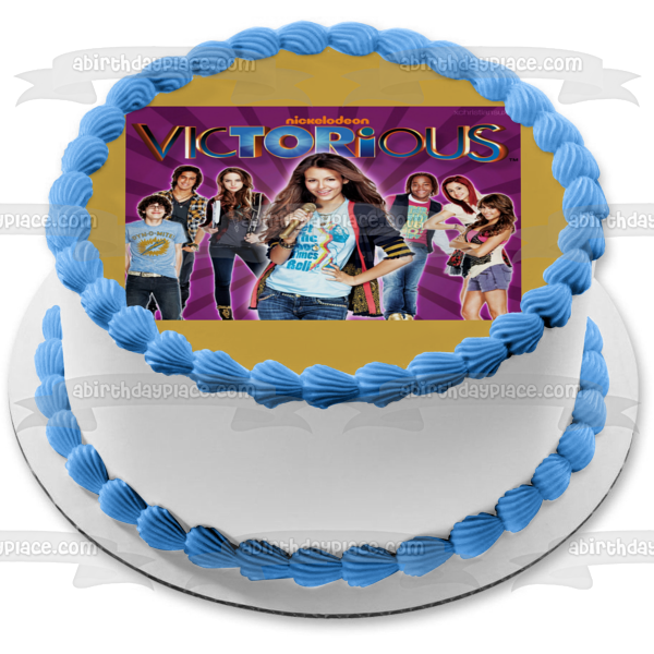 Victorious Tori Jade Cat Beck Robby Trina y Andre Imagen comestible para decoración de tarta ABPID05780 