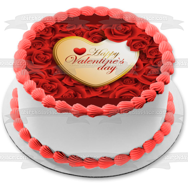 EDIBLE LETTER CAKE TOPPERS  VALENTINE´S DAY SPECIAL 