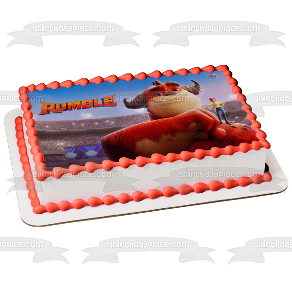 Rumble Winnie Edible Cake Topper Image ABPID55279